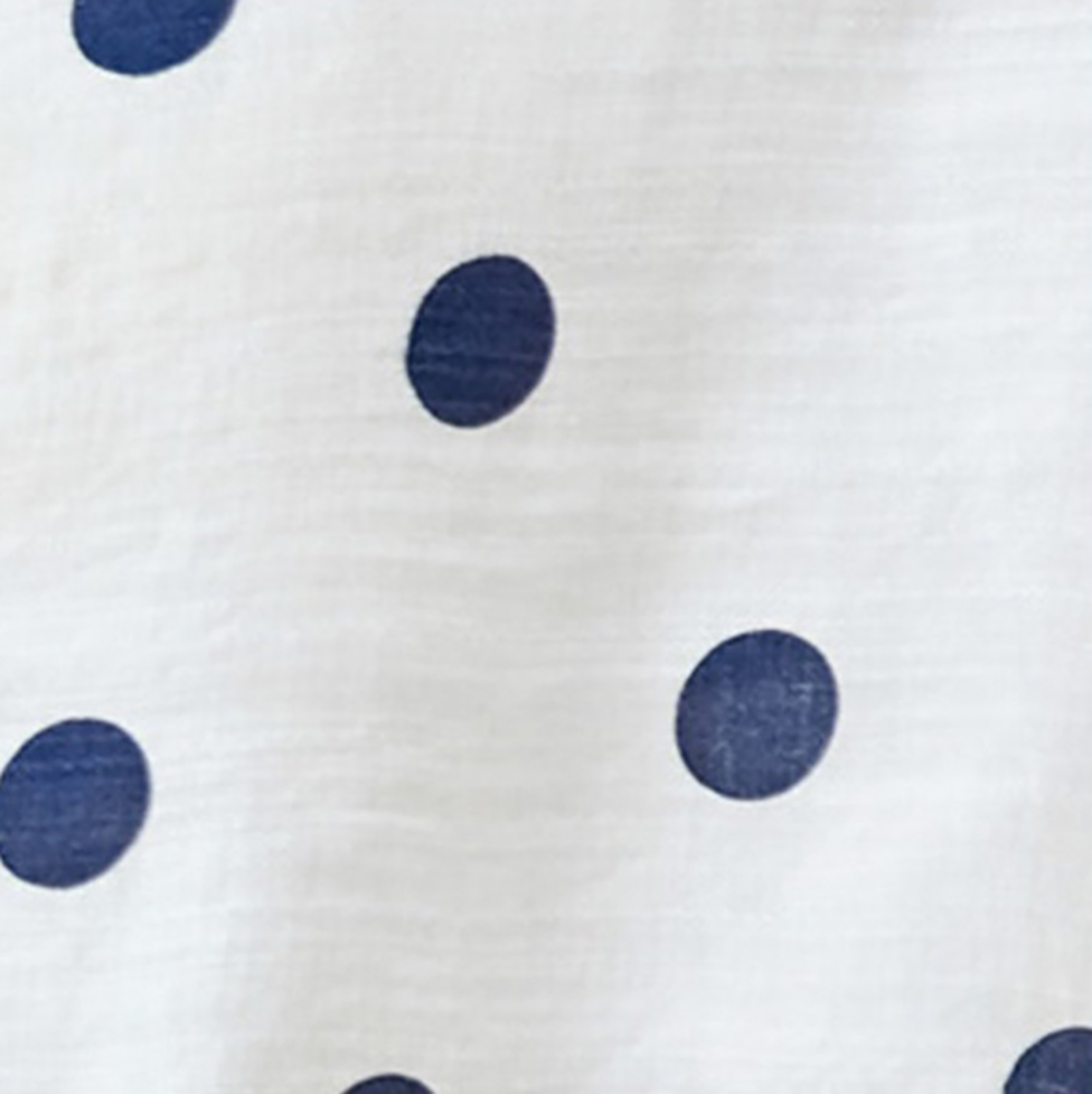 波點印花寬鬆圓領襯衫,evaviva,8C-HV7544,波點印花寬鬆圓領襯衫,領500,999免運