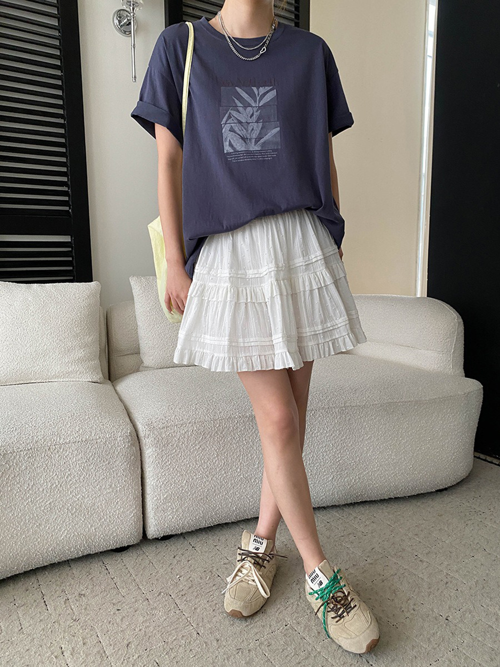 復古氛圍感印花上衣,evaviva,4N-ZA09216,復古氛圍感印花上衣,領500,999免運