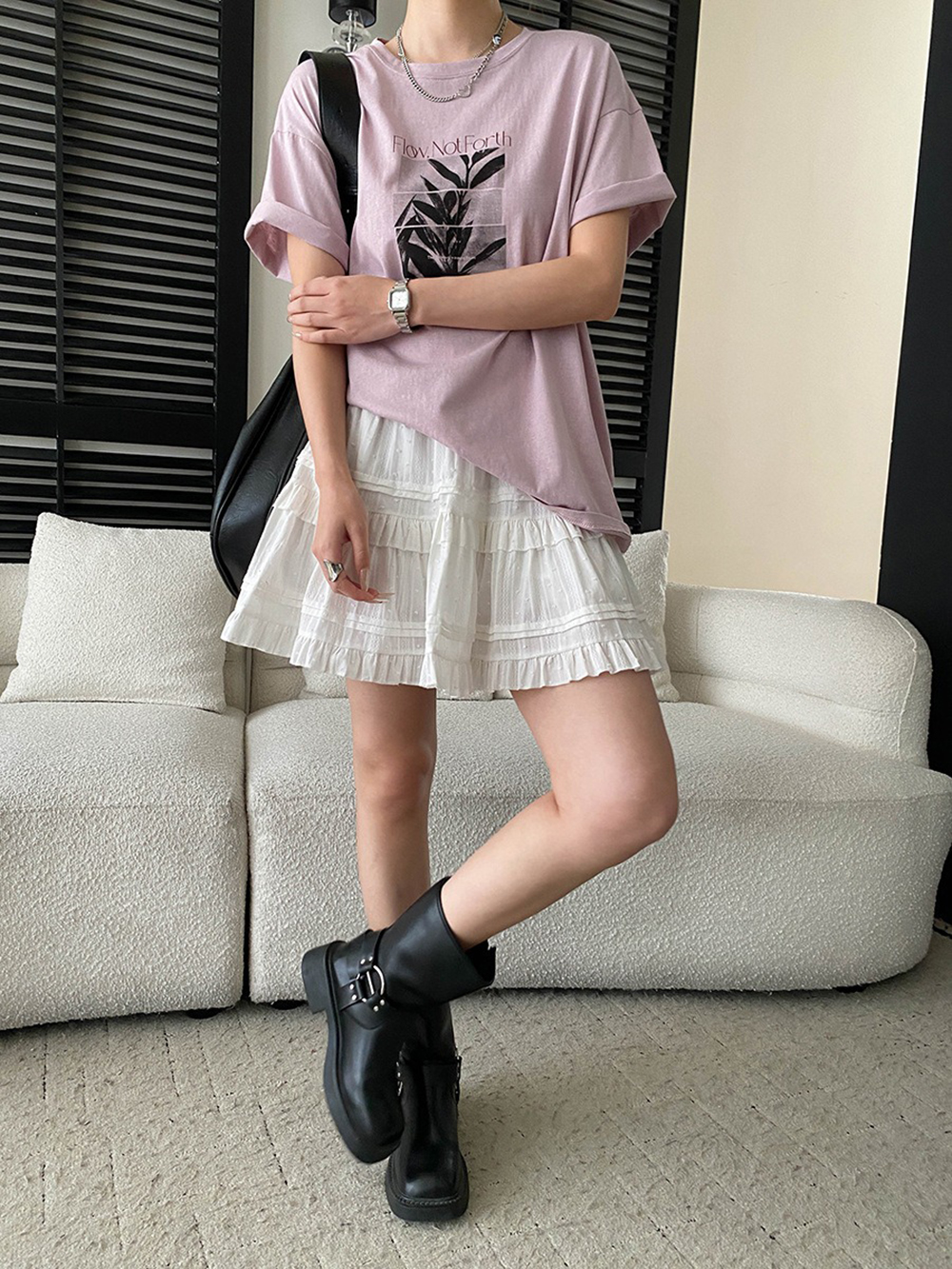 復古氛圍感印花上衣,evaviva,4N-ZA09216,復古氛圍感印花上衣,領500,999免運