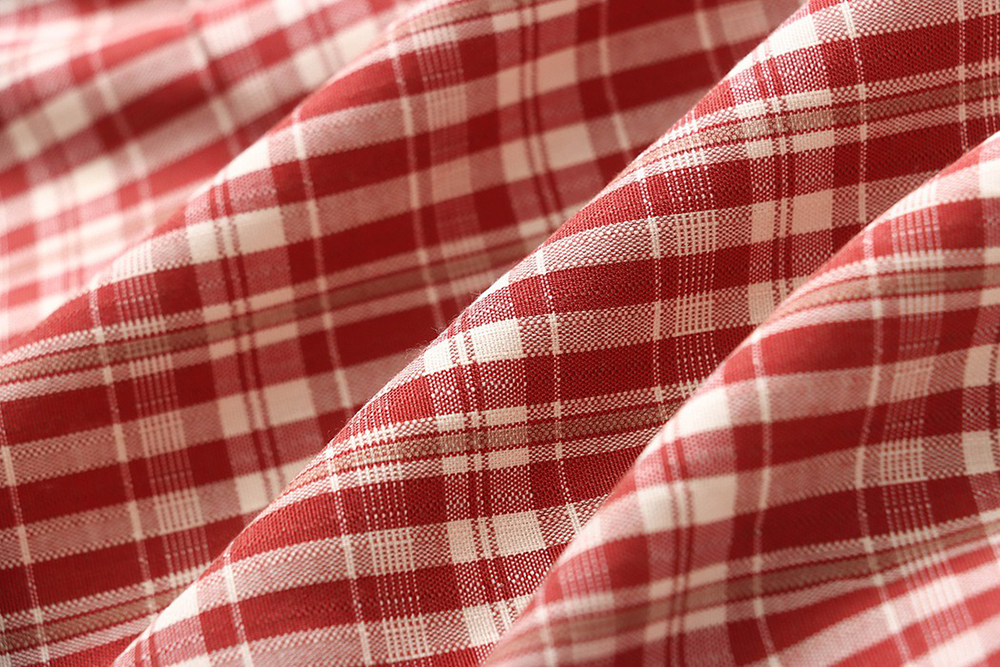 文藝風收腰格紋上衣,evaviva,8C-FD7539,文藝風收腰格紋上衣,領500,999免運