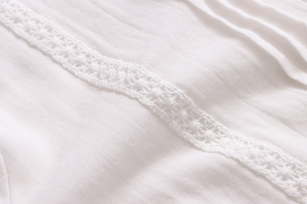 緹花刺繡風琴摺襯衫,evaviva,8C-FD7569,緹花刺繡風琴摺襯衫,領500,999免運