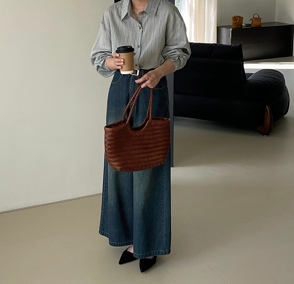 復古質感牛仔寬褲,evaviva,8C-GZ7573,復古質感牛仔寬褲,周新品優惠,NEWARRIVAL