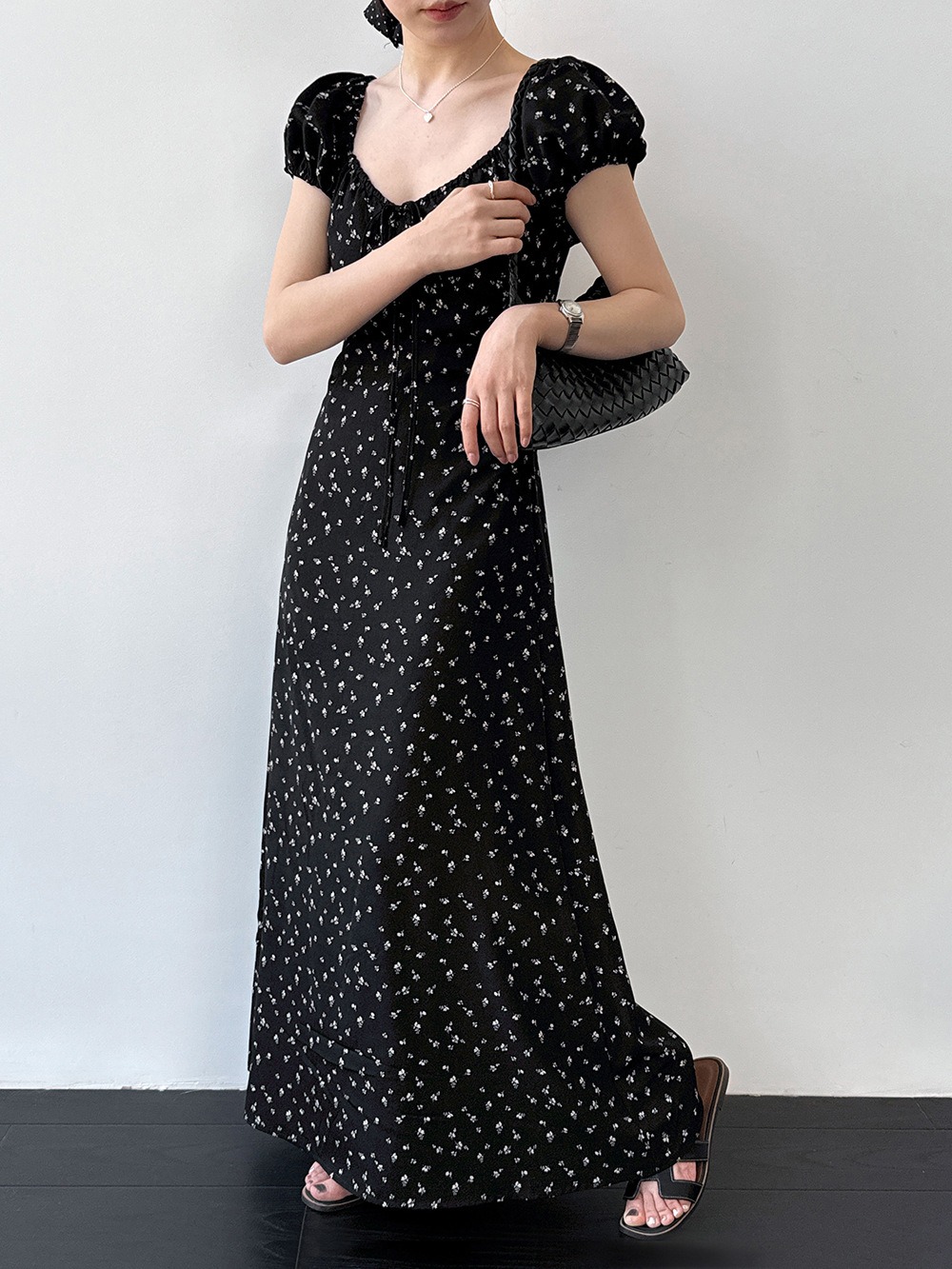 法式碎花修身長洋裝,evaviva,U2-ZD09231,法式碎花修身長洋裝,周新品優惠,NEWARRIVAL