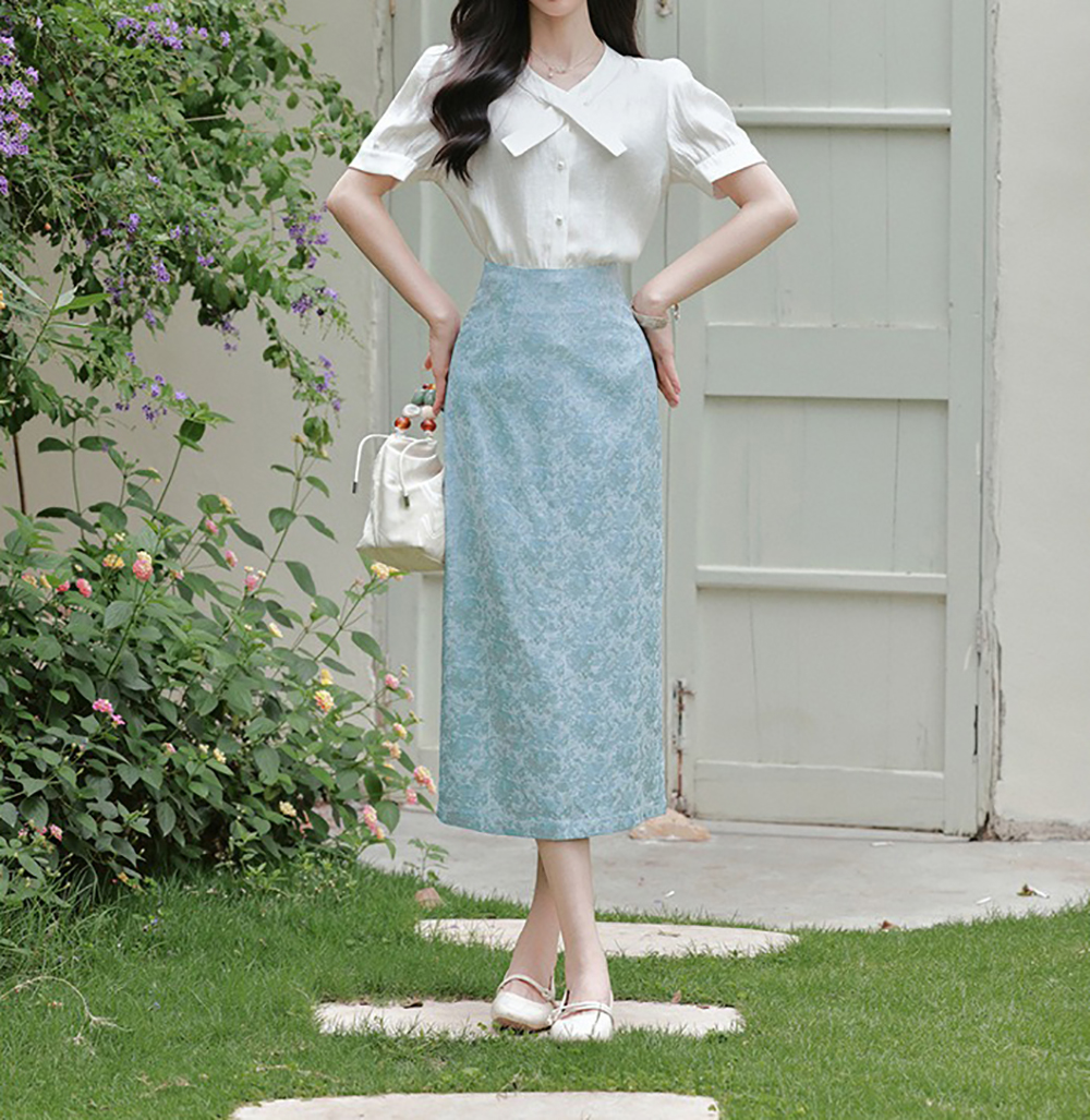 低調優雅精緻緹花長裙,evaviva,8C-GO7836,低調優雅精緻緹花長裙,領500,999免運