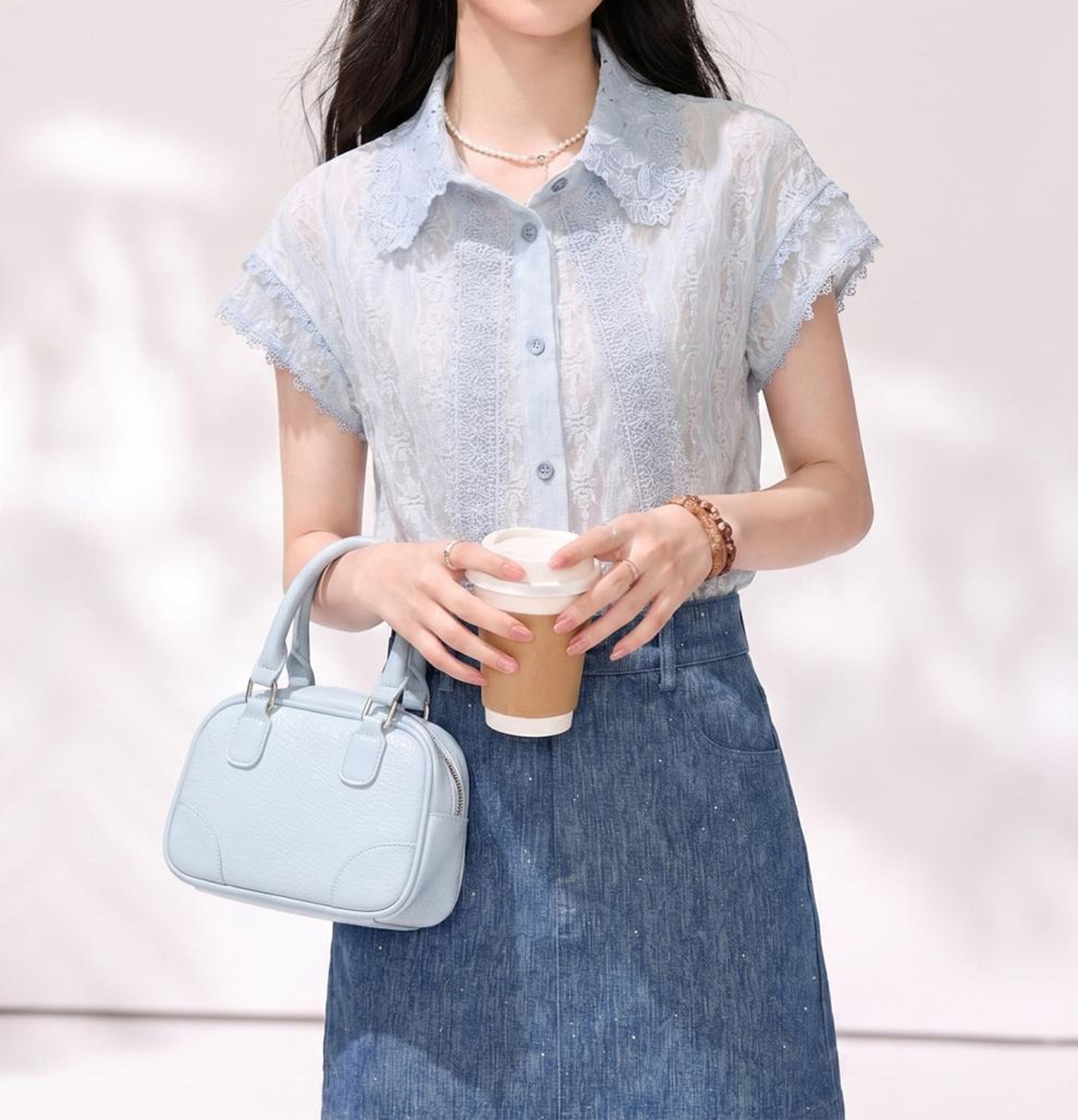 獨特優雅緹花刺繡襯衫,evaviva,8C-GO7841,獨特優雅緹花刺繡襯衫,領500,999免運