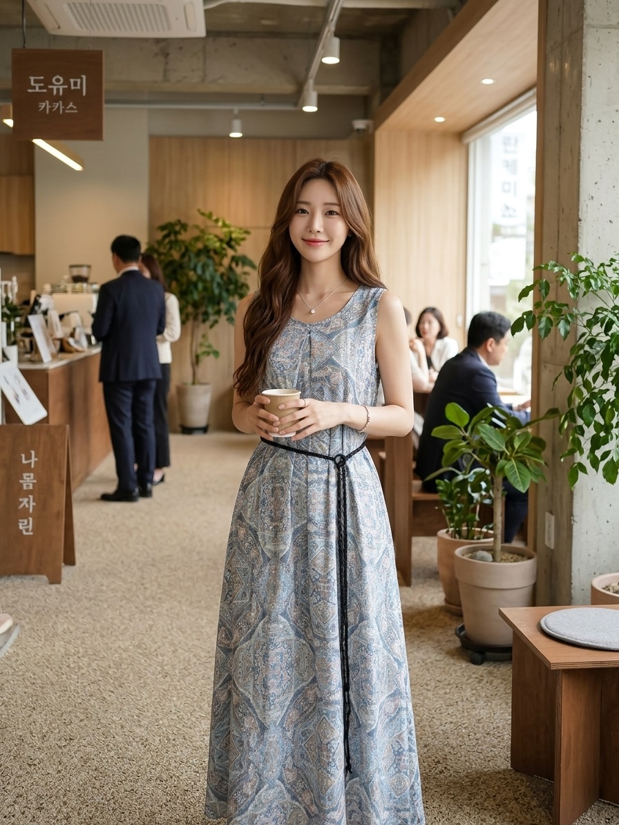 海島渡假風收腰長洋裝,evaviva,99-AV7873,海島渡假風收腰長洋裝,領500,999免運