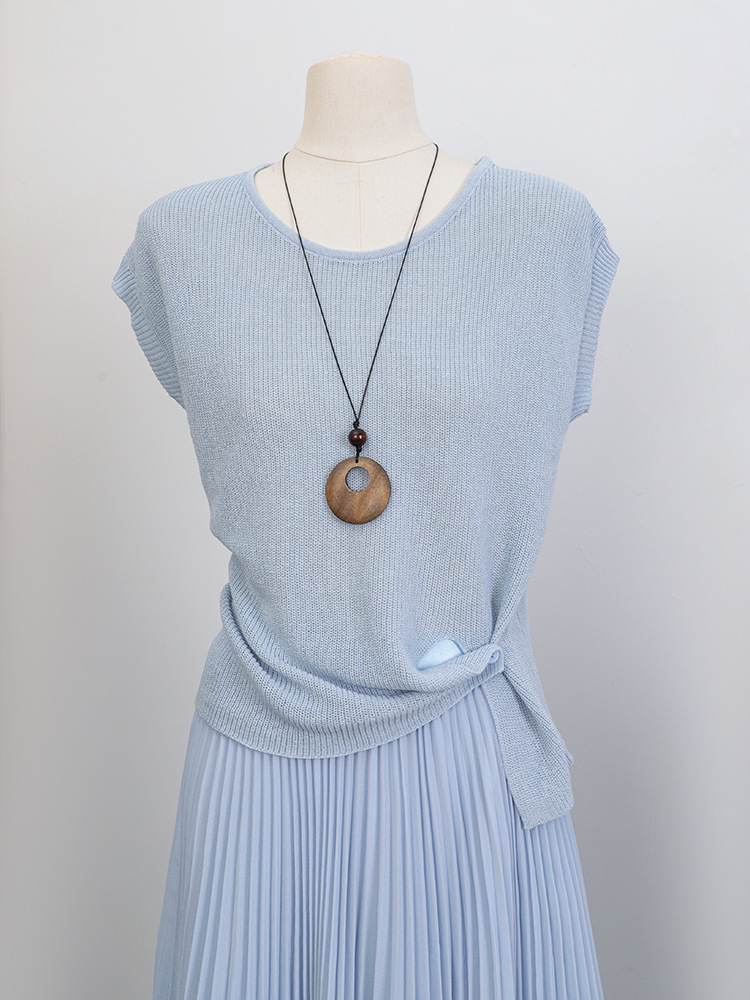 獨特設計感亞麻背心,evaviva,8C-WI7968,獨特設計感亞麻背心,領500,999免運