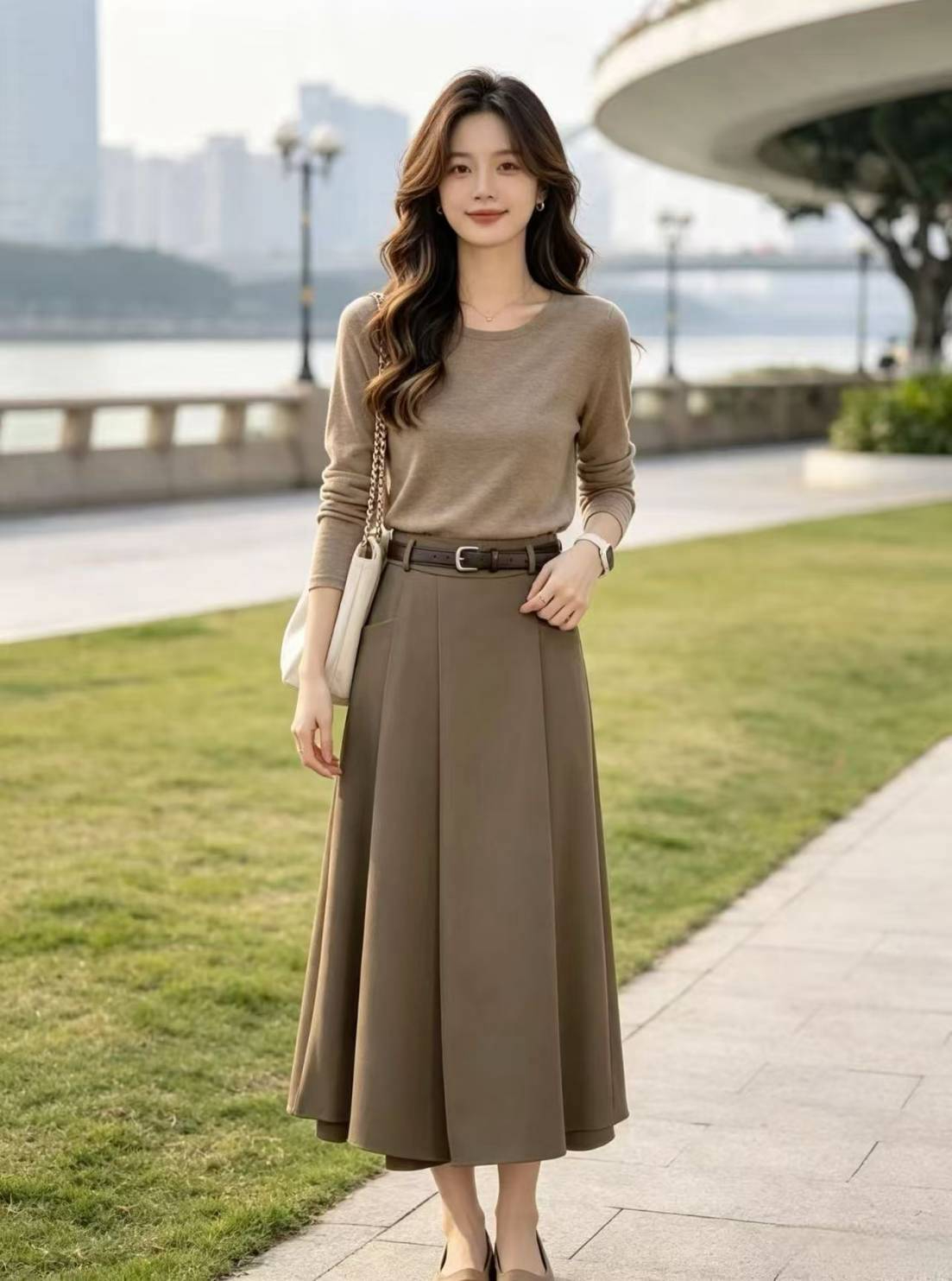 經典純色抓褶西裝長裙,evaviva,99-AV8028,經典純色抓褶西裝長裙,領500,999免運