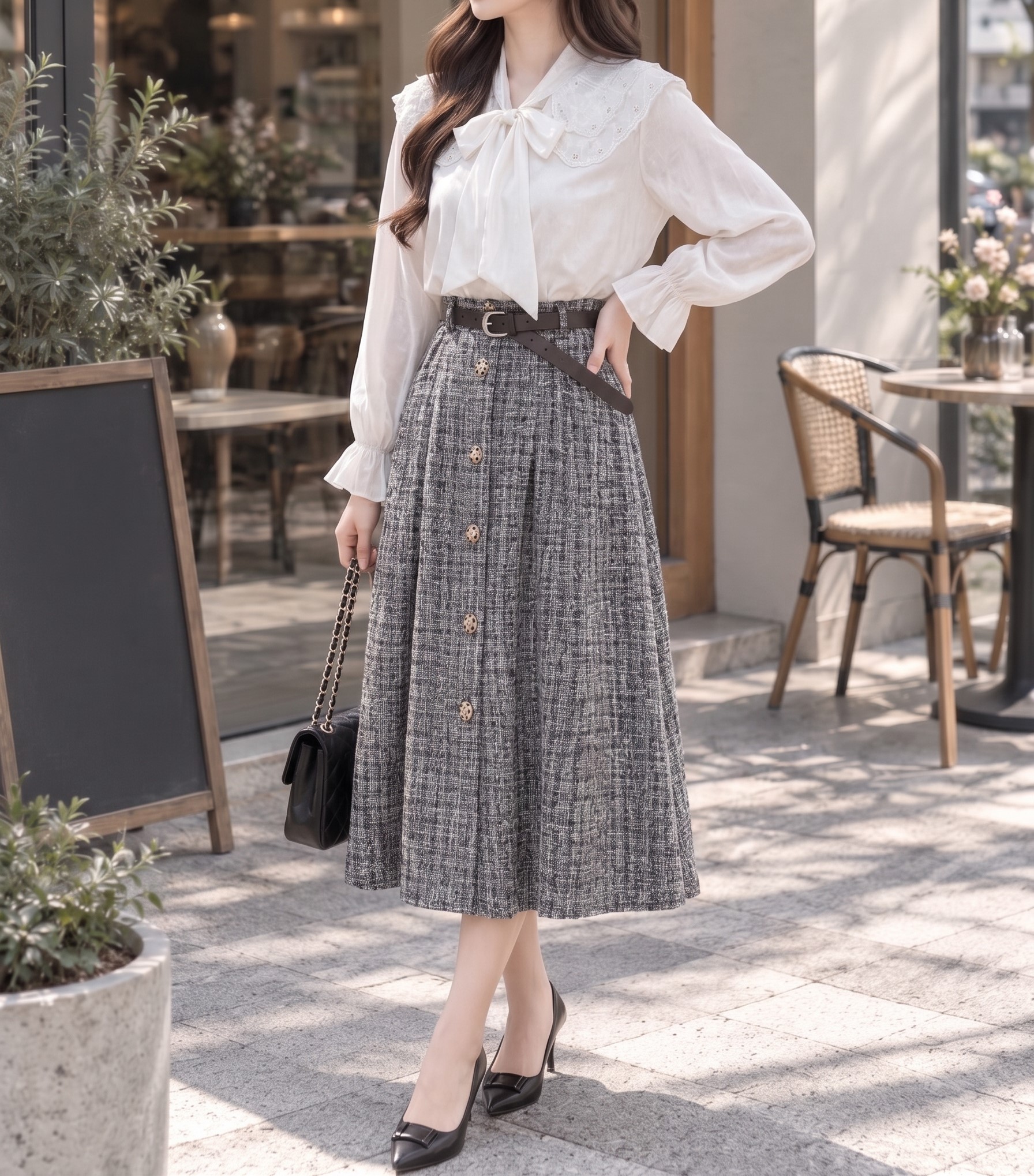 柔美光澤綁帶襯衫,evaviva,99-AV8033,柔美光澤綁帶襯衫,領500,999免運