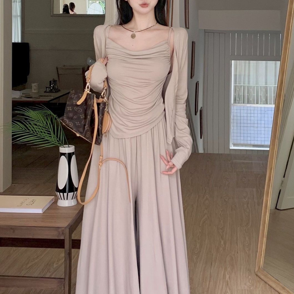 不完美-慵懶休閒風三件套裝