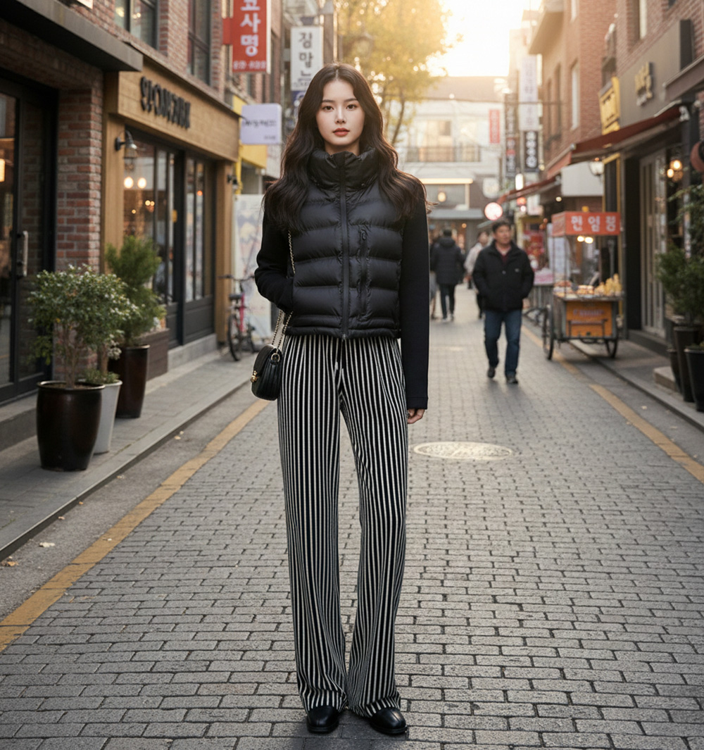 休閒風保暖科技羽絨外套