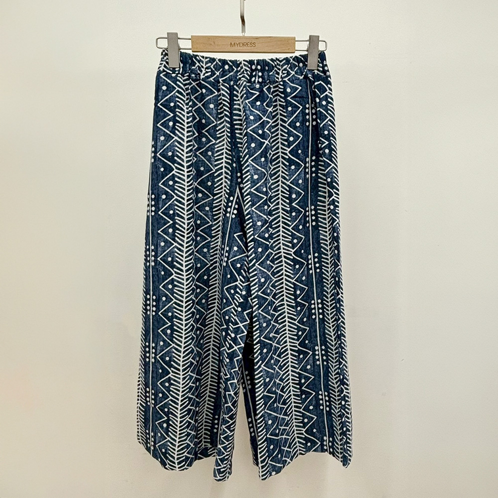 民族文藝風棉麻寬褲,evaviva,8C-FF7580,民族文藝風棉麻寬褲,領500,999免運