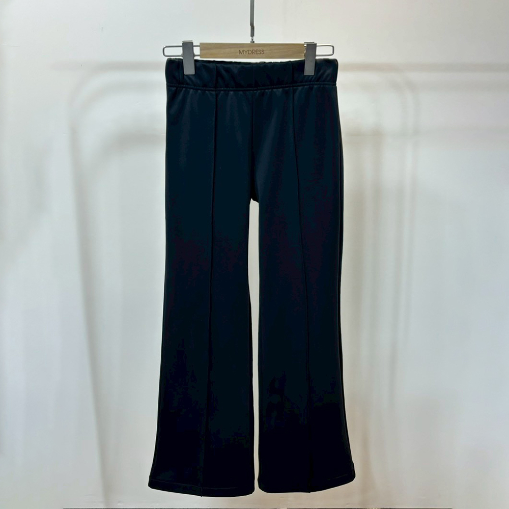 內刷毛彈力微喇叭褲,evaviva,99-AL7310,內刷毛彈力微喇叭褲,領500,999免運