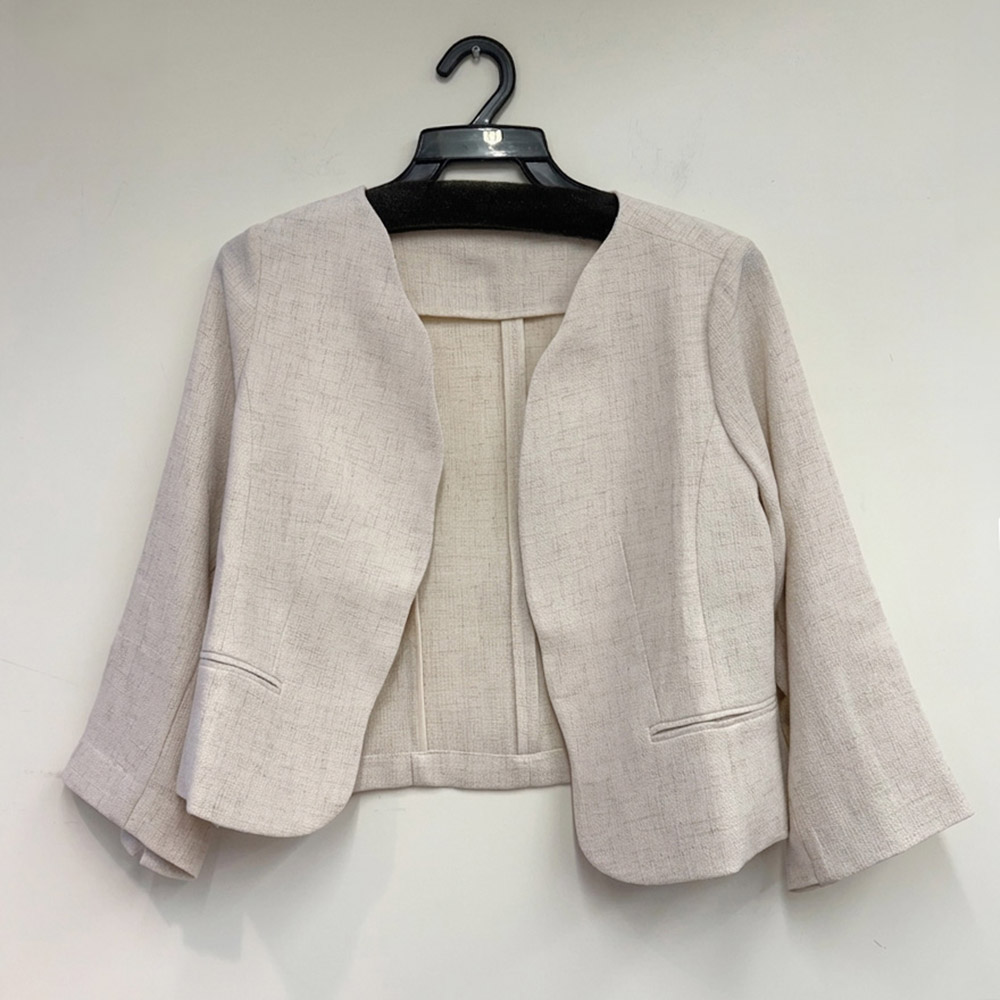 簡約七分袖短西裝外套,BlackJ輕奢系列,99-BG7454,簡約七分袖短西裝外套,周新品優惠,NEWARRIVAL