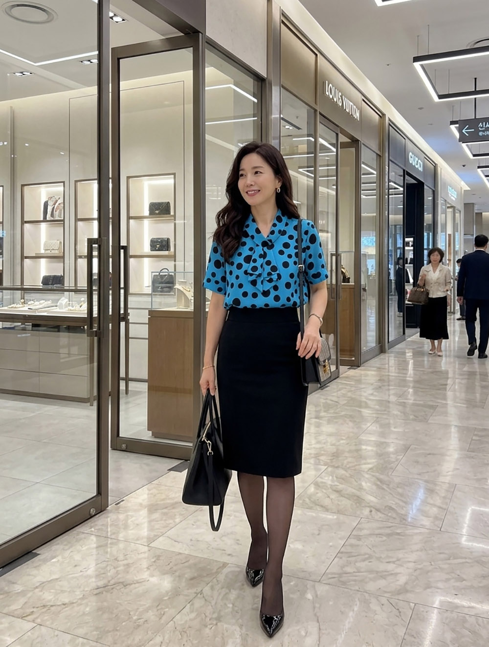 復古大圓點領結上衣,BlackJ輕奢系列,99-BG7468,復古大圓點領結上衣,周新品優惠,NEWARRIVAL