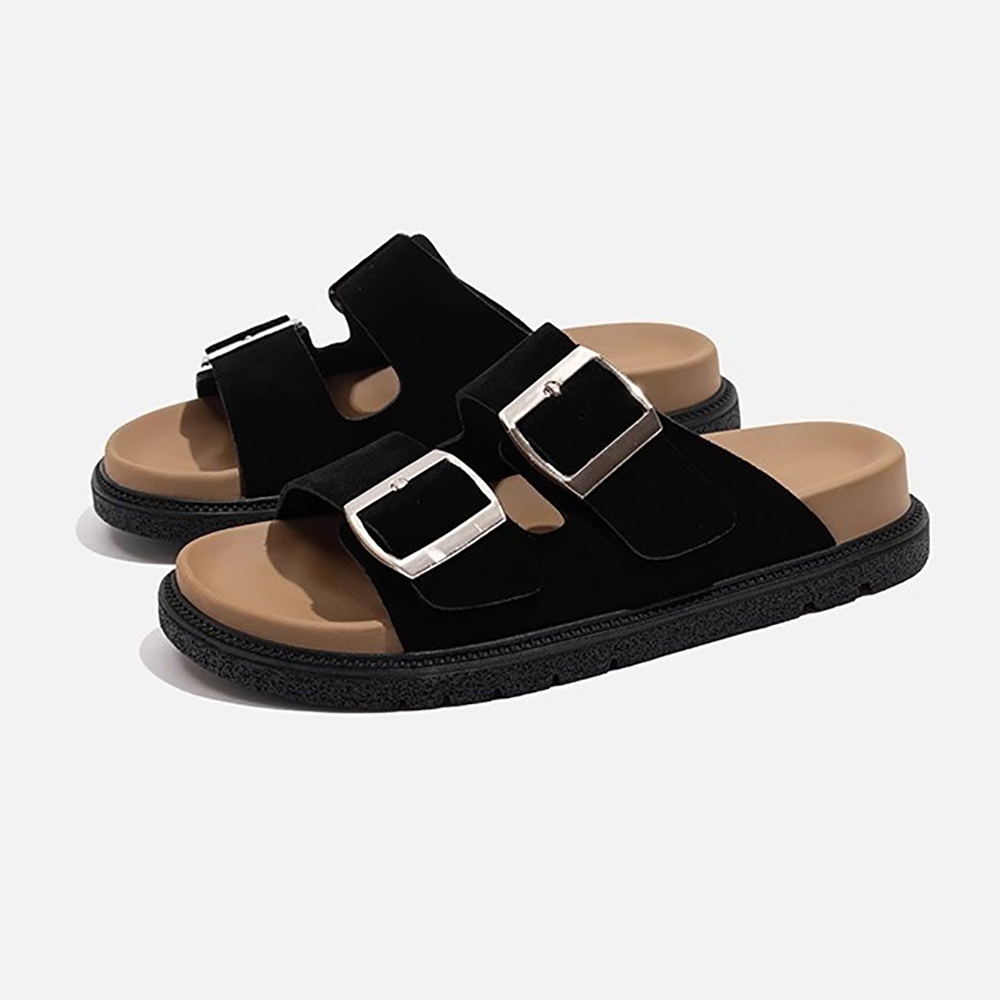 不完美-休閒百搭厚底涼鞋