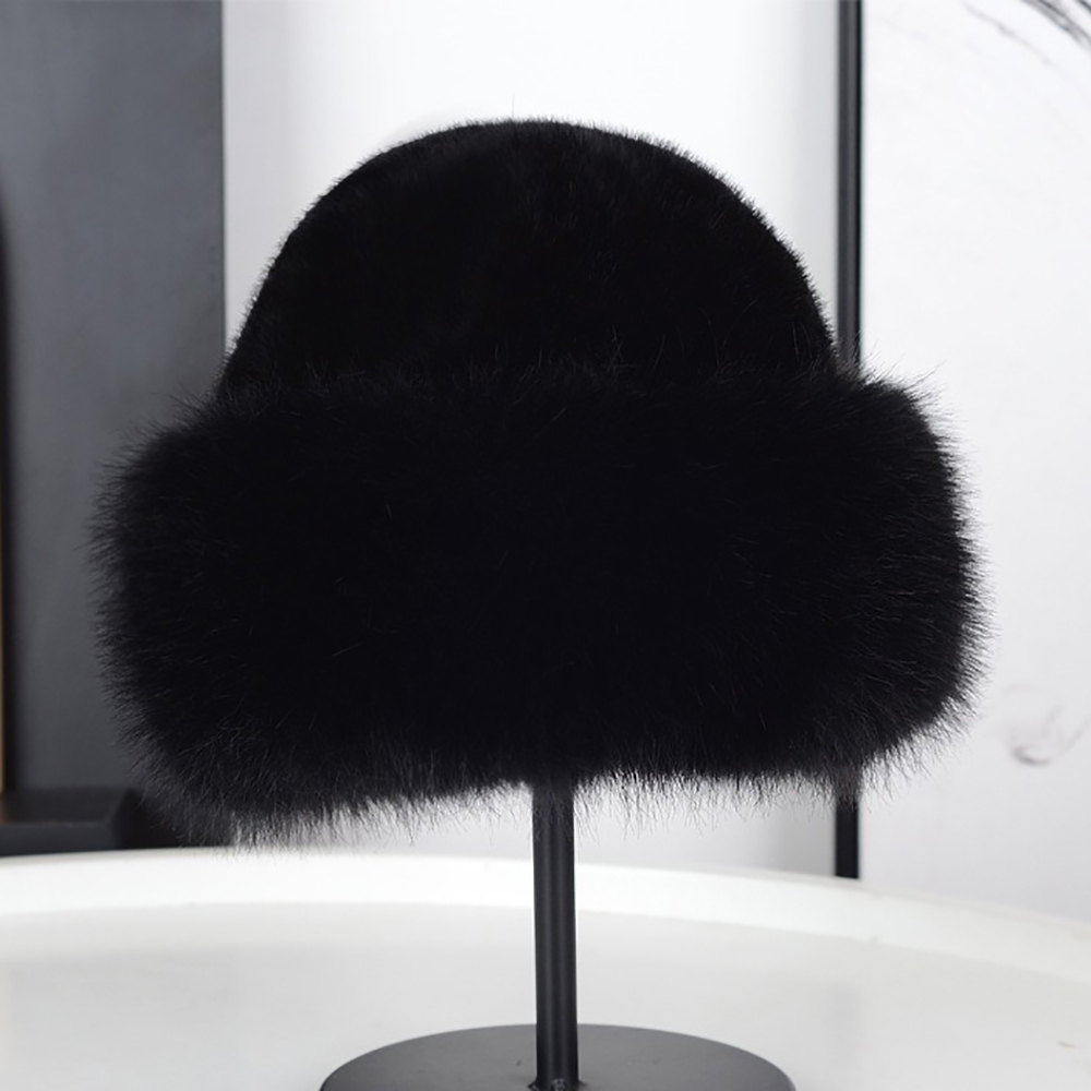 不完美-民族風加厚保暖毛帽