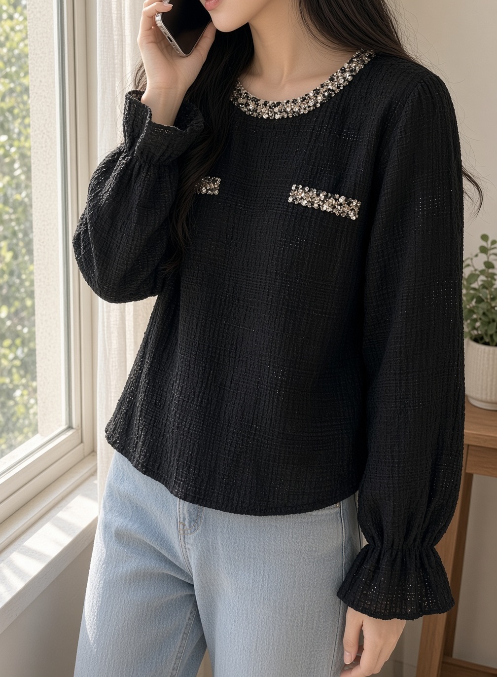 百搭休閒氣質小香風上衣,evaviva,99-AV8029,百搭休閒氣質小香風上衣,領500,999免運
