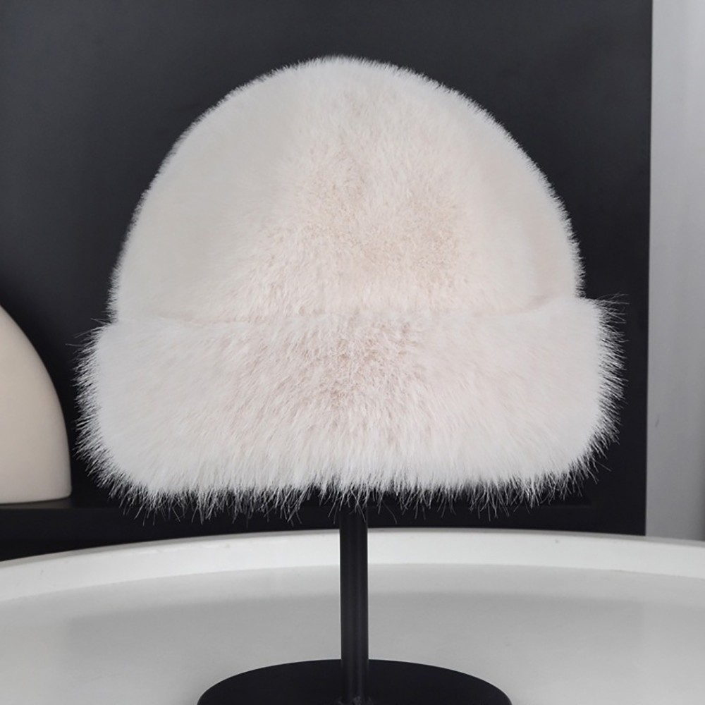 不完美-民族風加厚保暖毛帽